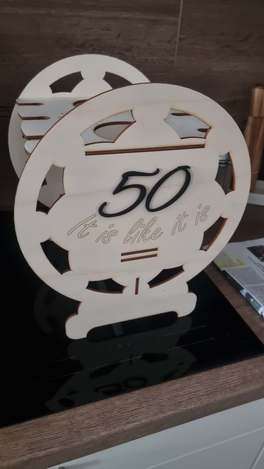 Weinständer - natur